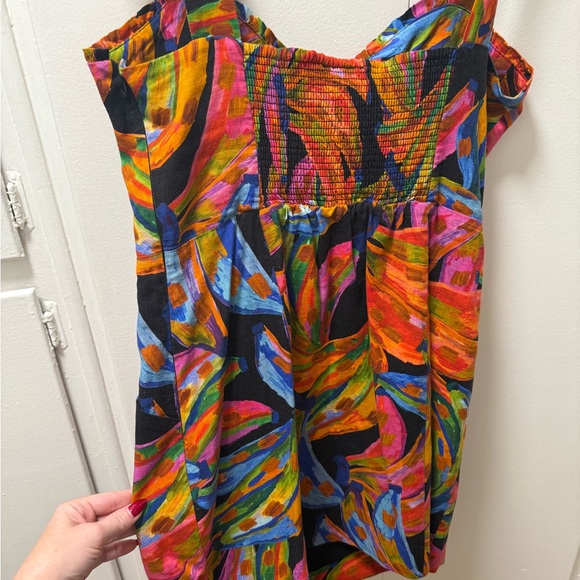 FARM Rio Colorful Banana Print Mini Dress - Picture 6 of 12